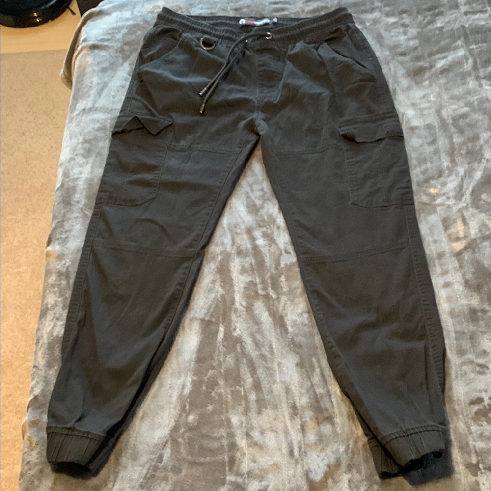 Men's Black Cargo Pants